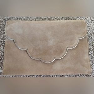 Beige Sezane Callas Clutch/Crossbody